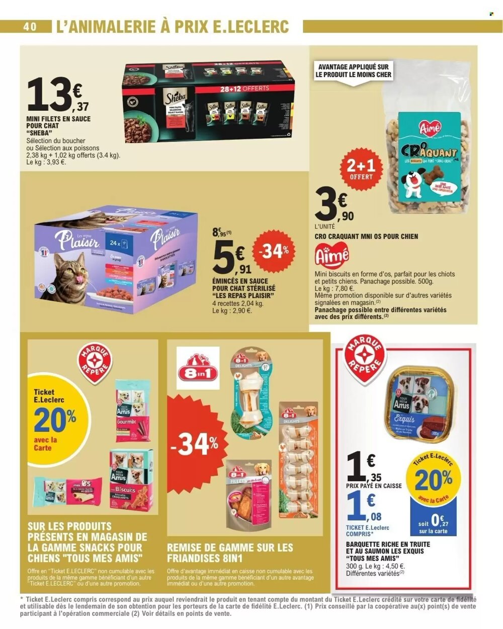 Prospectus promotionnel E.Leclerc valable à partir du 24/02/2026 - Page 40.
