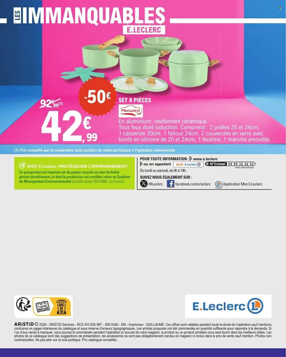 Prospectus promotionnel E.Leclerc valable à partir du 24/02/2026 - Page 48.