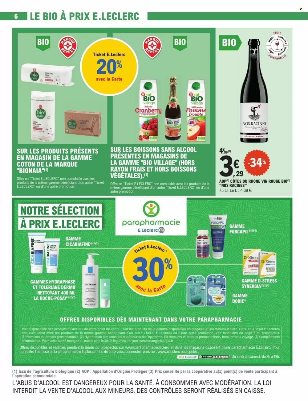 Prospectus promotionnel E.Leclerc valable à partir du 24/02/2026 - Page 6.