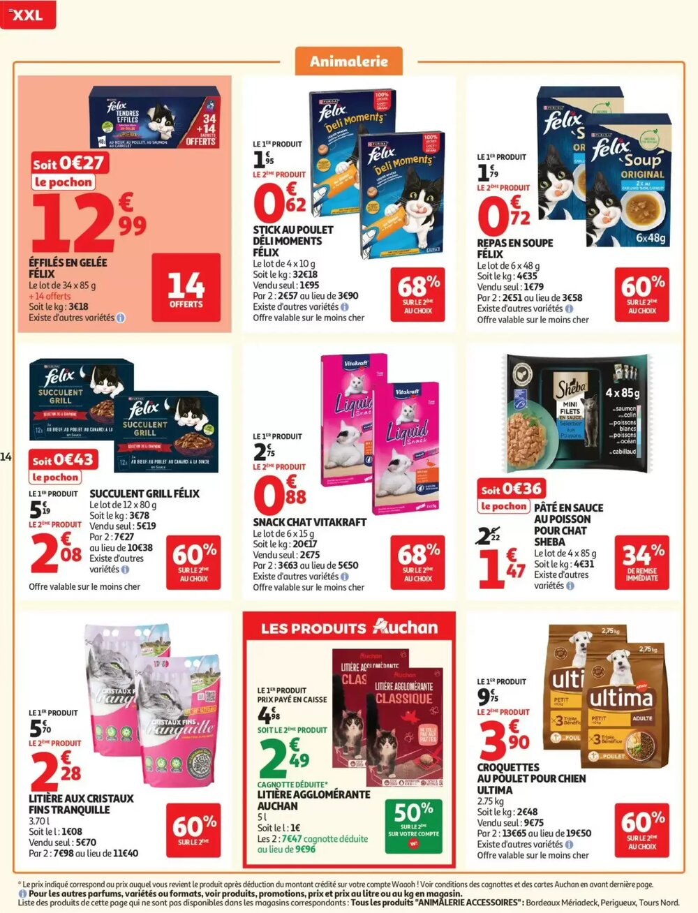Prospectus promotionnel Auchan valable à partir du 24/02/2026 - Page 14.