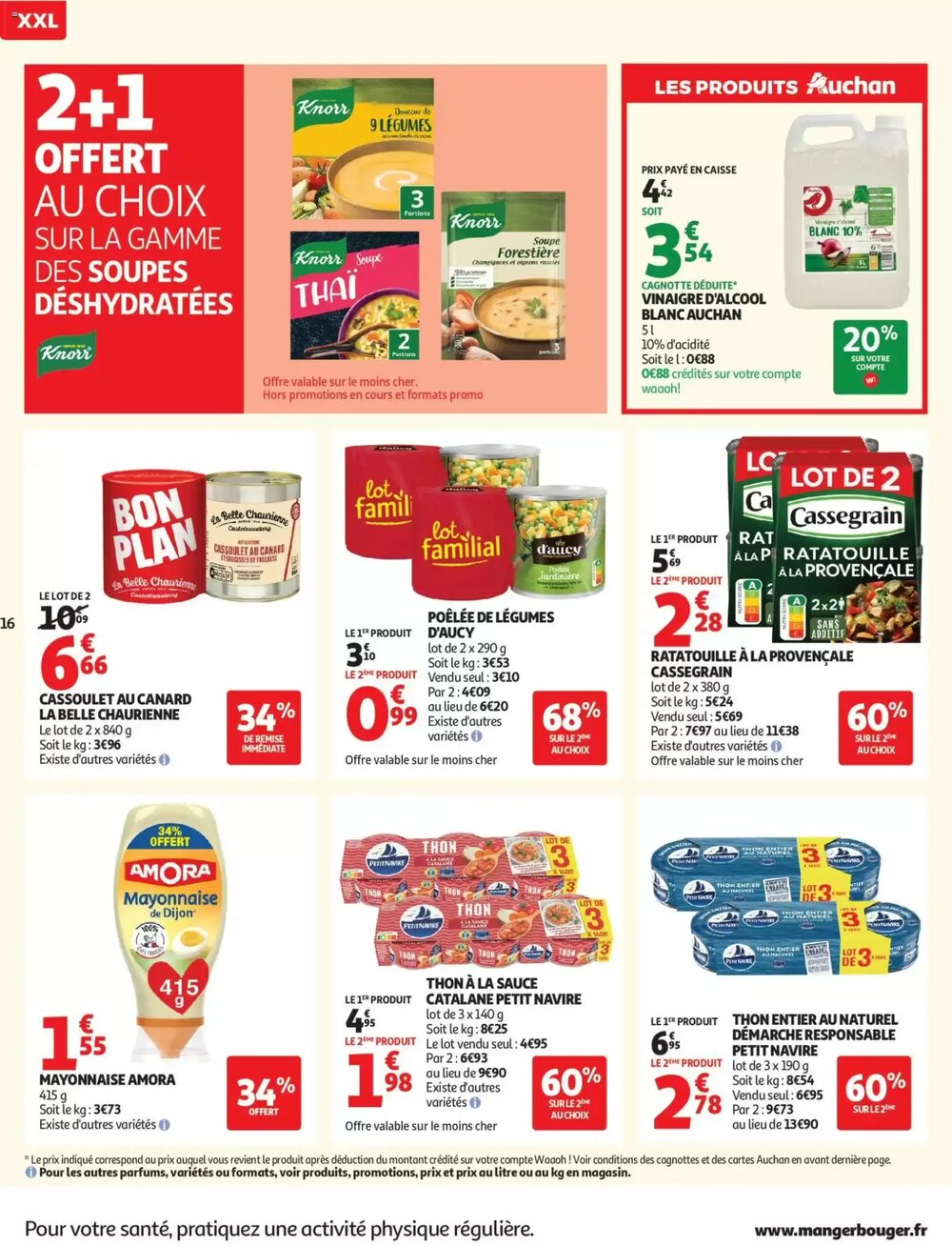 Prospectus promotionnel Auchan valable à partir du 24/02/2026 - Page 16.