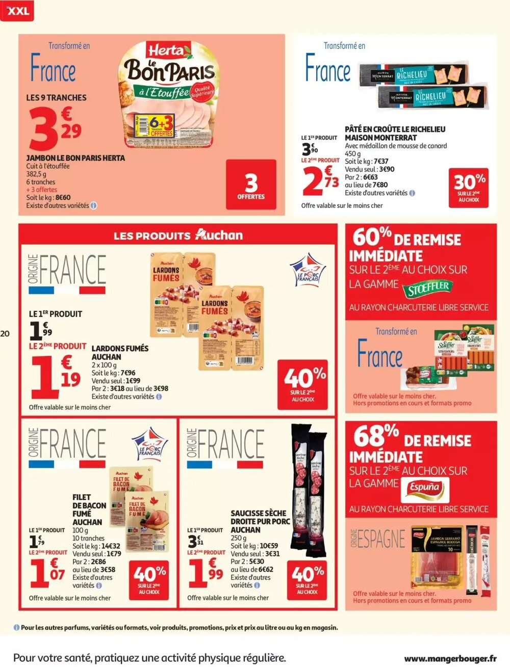 Prospectus promotionnel Auchan valable à partir du 24/02/2026 - Page 20.