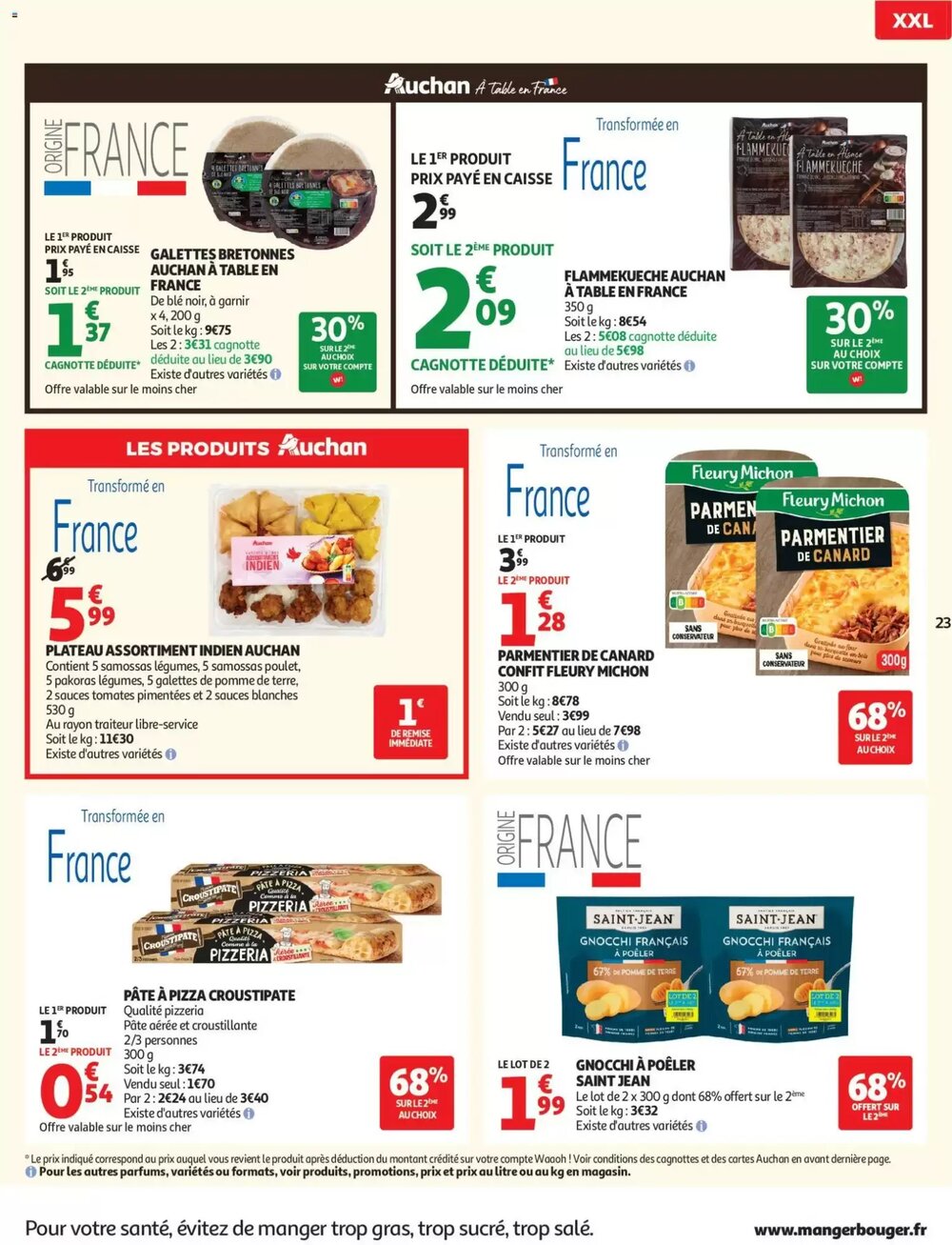 Prospectus promotionnel Auchan valable à partir du 24/02/2026 - Page 23.