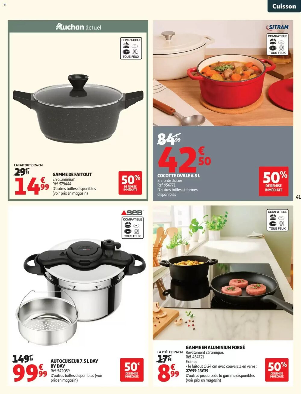 Prospectus promotionnel Auchan valable à partir du 24/02/2026 - Page 41.