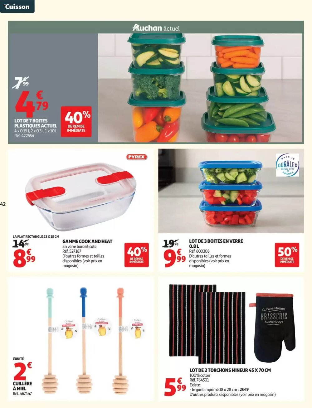 Prospectus promotionnel Auchan valable à partir du 24/02/2026 - Page 42.