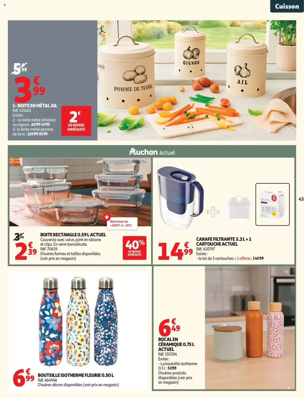 Prospectus promotionnel Auchan valable à partir du 24/02/2026 - Page 43.