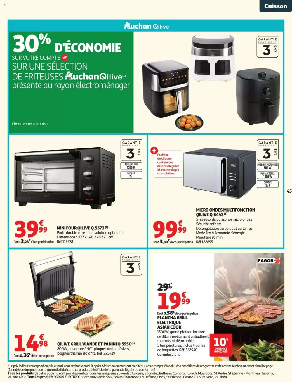 Prospectus promotionnel Auchan valable à partir du 24/02/2026 - Page 45.