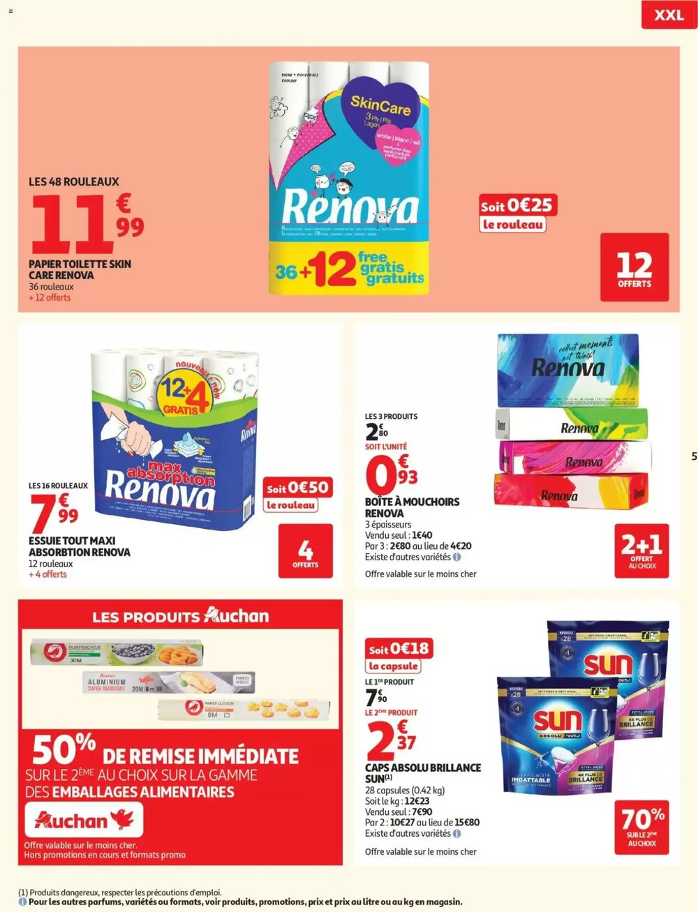 Prospectus promotionnel Auchan valable à partir du 24/02/2026 - Page 5.