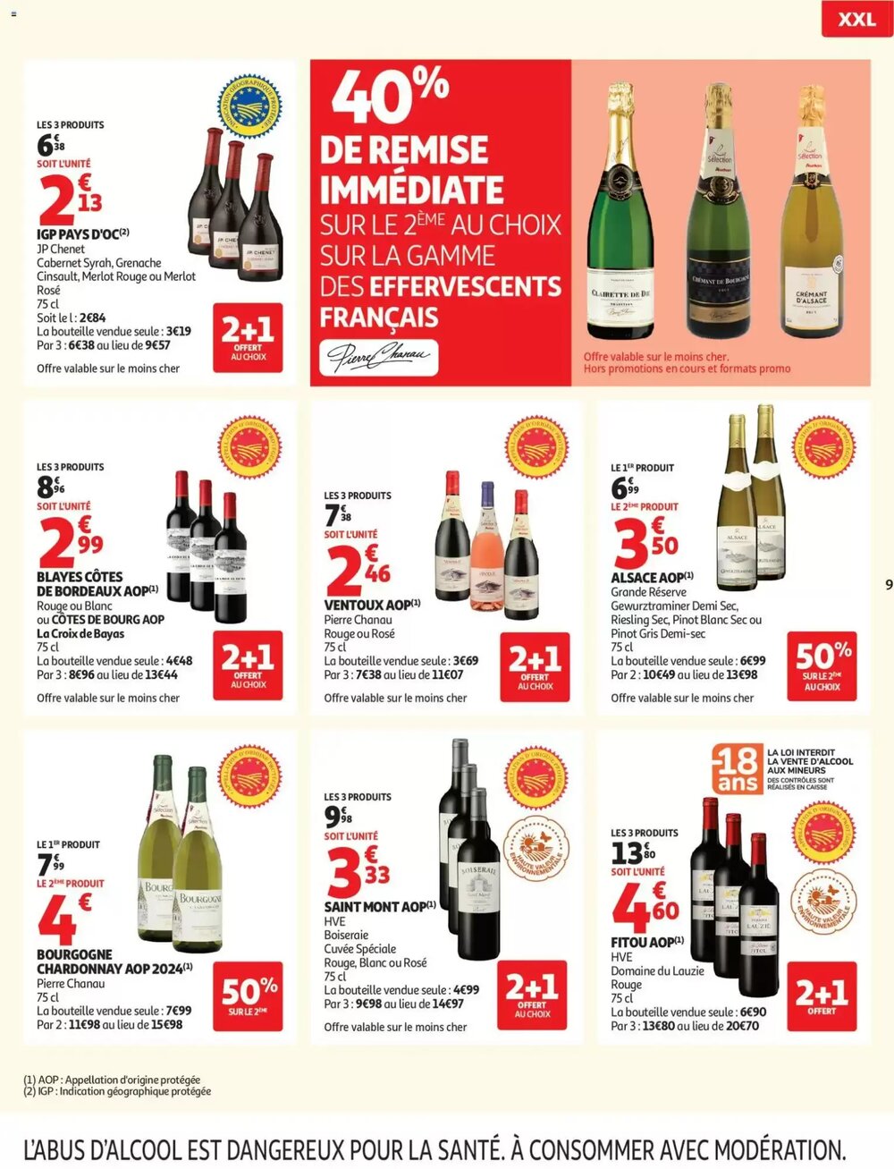 Prospectus promotionnel Auchan valable à partir du 24/02/2026 - Page 9.
