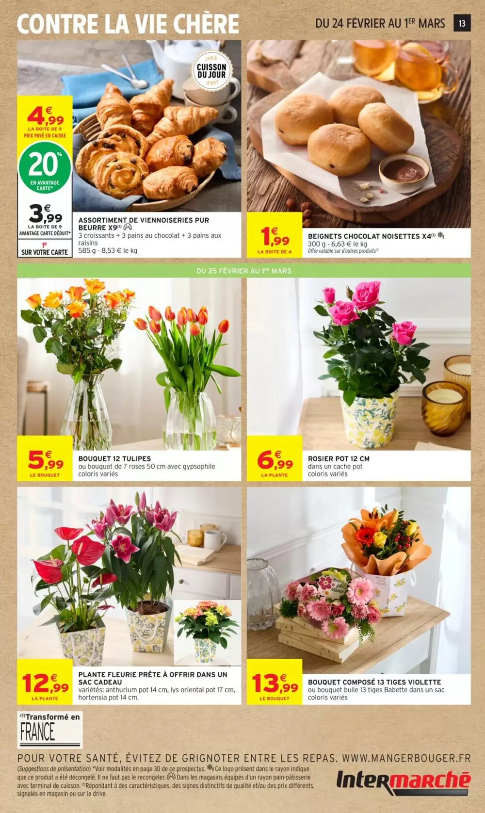 Prospectus promotionnel Intermarché valable à partir du 24/02/2026 - Page 13.