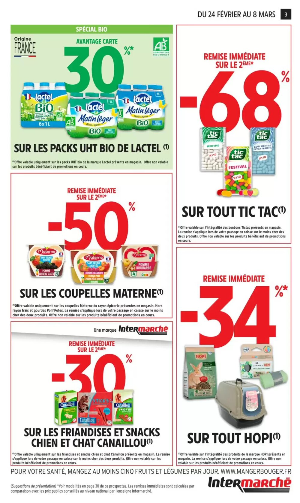 Prospectus promotionnel Intermarché valable à partir du 24/02/2026 - Page 3.