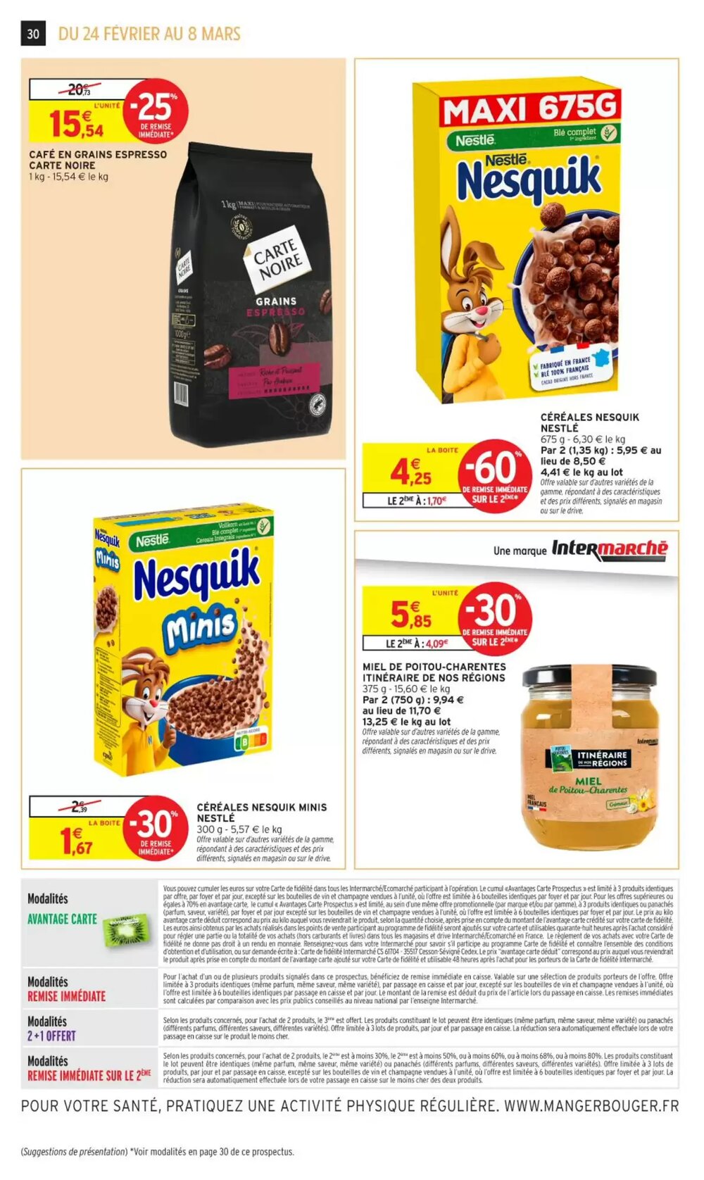 Prospectus promotionnel Intermarché valable à partir du 24/02/2026 - Page 30.