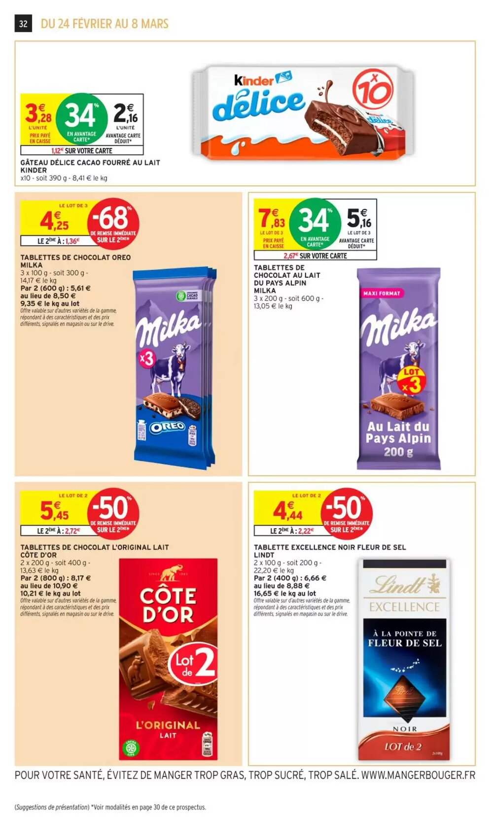 Prospectus promotionnel Intermarché valable à partir du 24/02/2026 - Page 32.