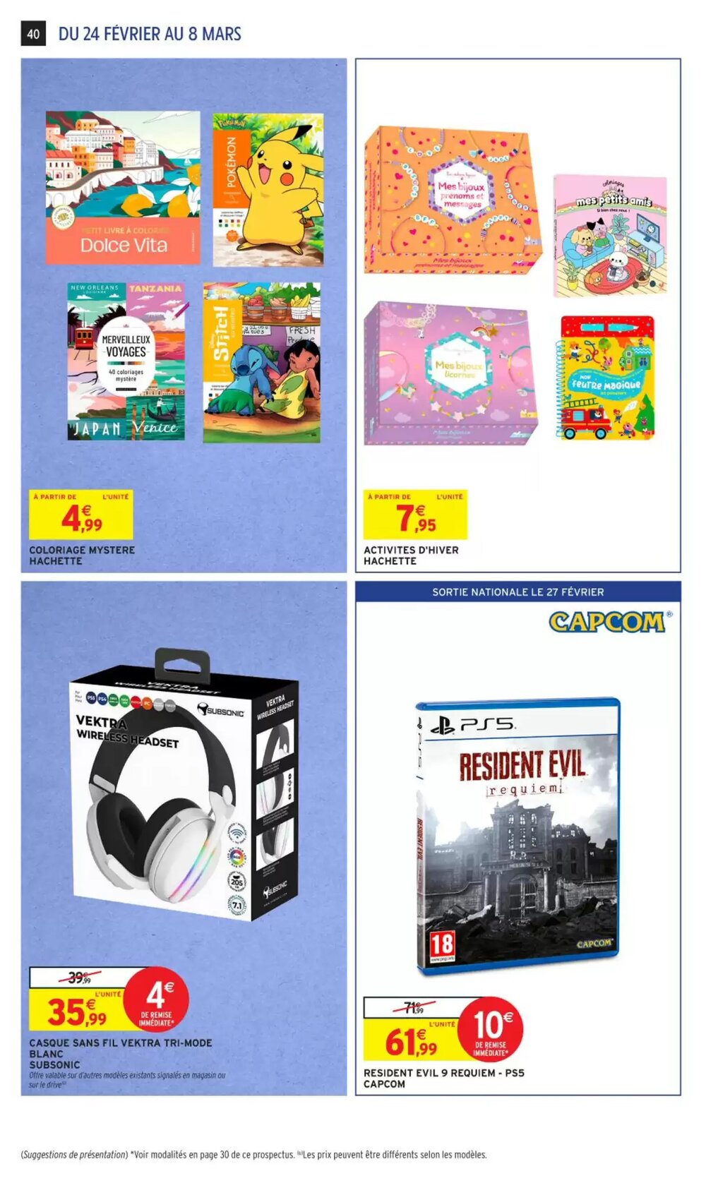 Prospectus promotionnel Intermarché valable à partir du 24/02/2026 - Page 40.