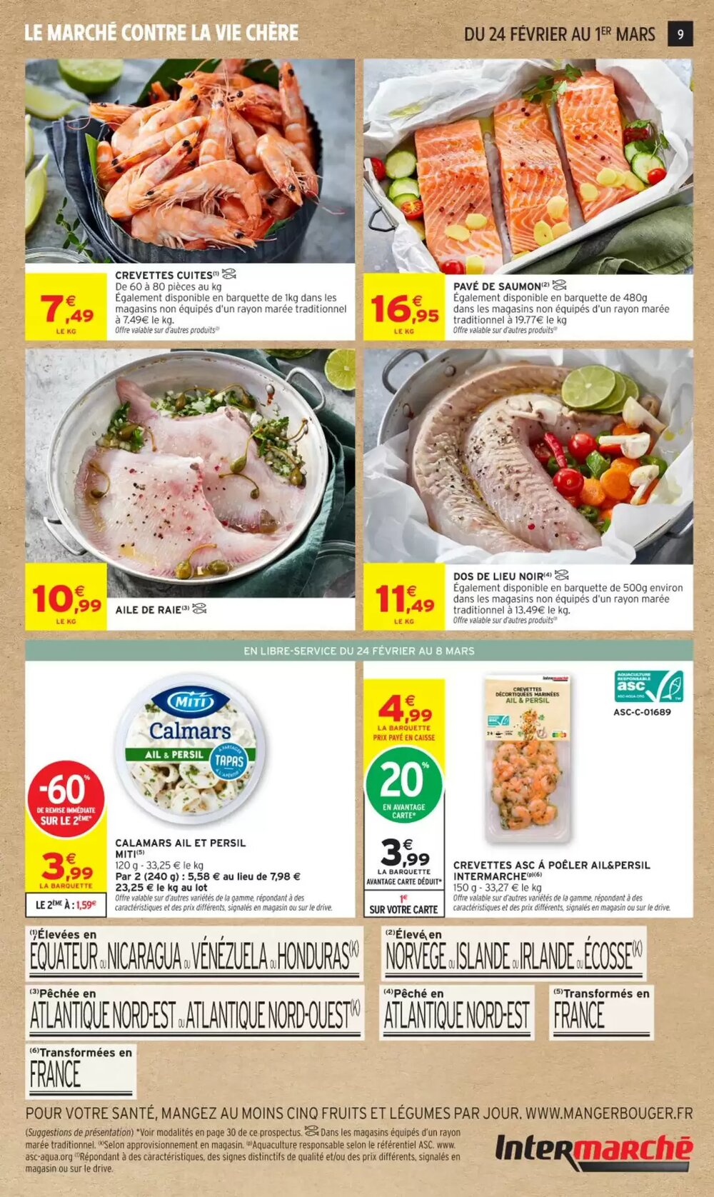 Prospectus promotionnel Intermarché valable à partir du 24/02/2026 - Page 9.