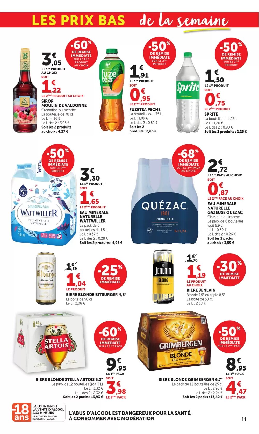 Prospectus promotionnel Bi1 valable à partir du 24/02/2026 - Page 11.