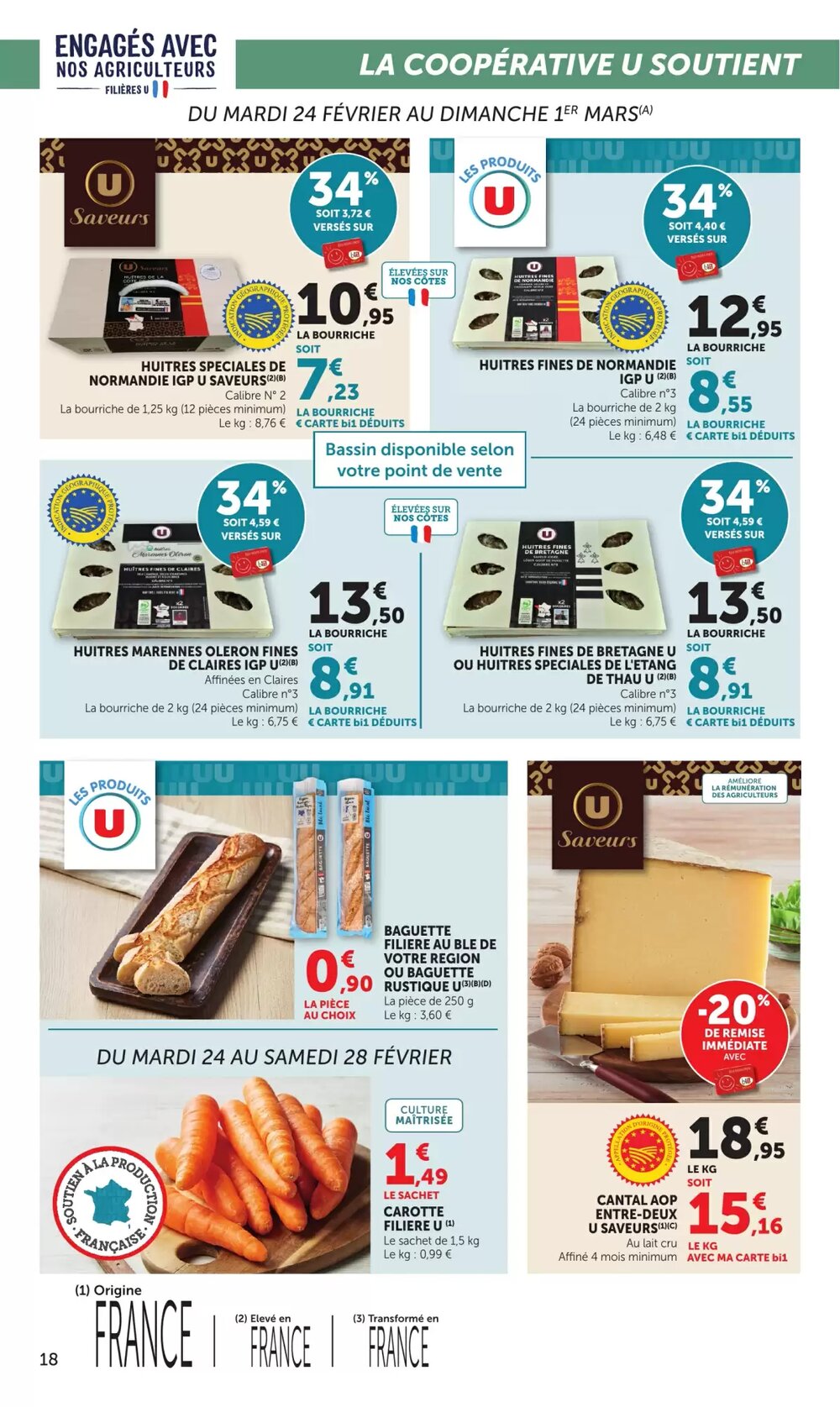 Prospectus promotionnel Bi1 valable à partir du 24/02/2026 - Page 18.