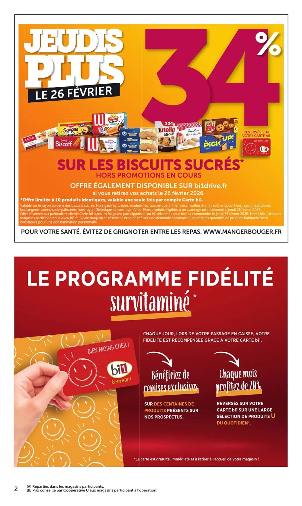 Prospectus promotionnel Bi1 valable à partir du 24/02/2026 - Page 2.