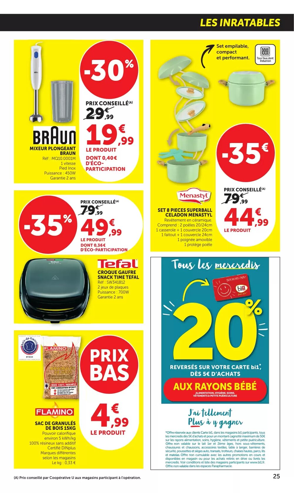 Prospectus promotionnel Bi1 valable à partir du 24/02/2026 - Page 25.