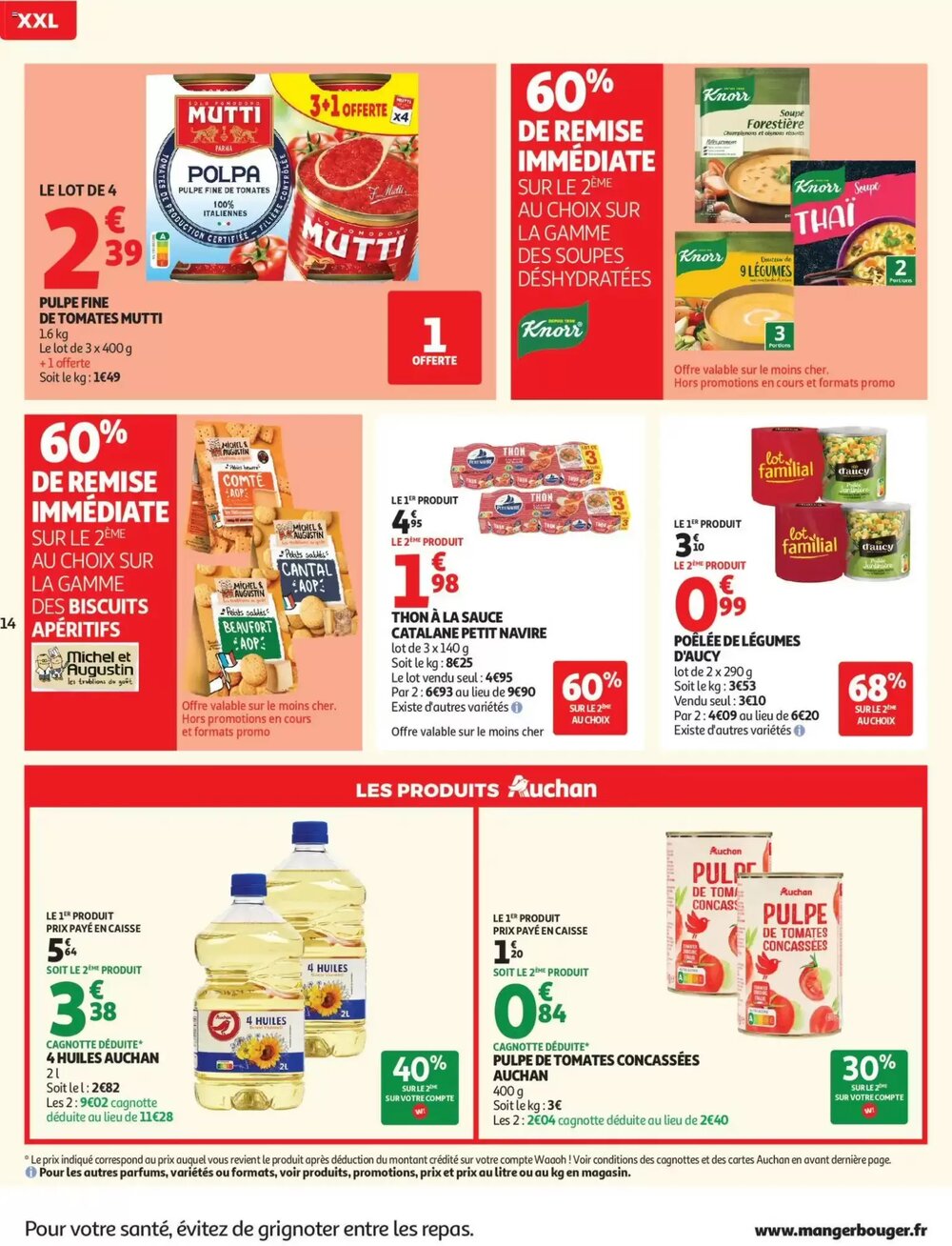 Prospectus promotionnel Auchan valable à partir du 24/02/2026 - Page 14.