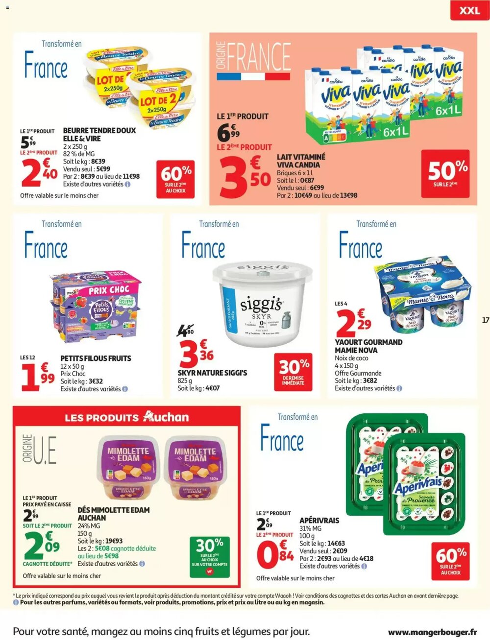 Prospectus promotionnel Auchan valable à partir du 24/02/2026 - Page 17.