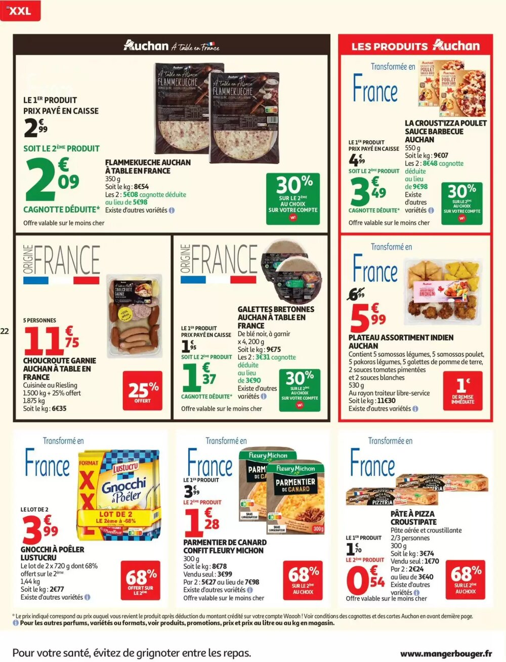 Prospectus promotionnel Auchan valable à partir du 24/02/2026 - Page 22.