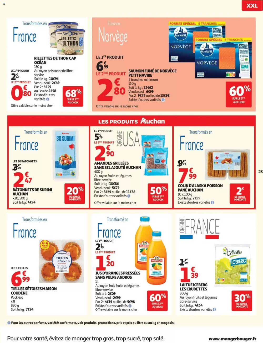 Prospectus promotionnel Auchan valable à partir du 24/02/2026 - Page 23.