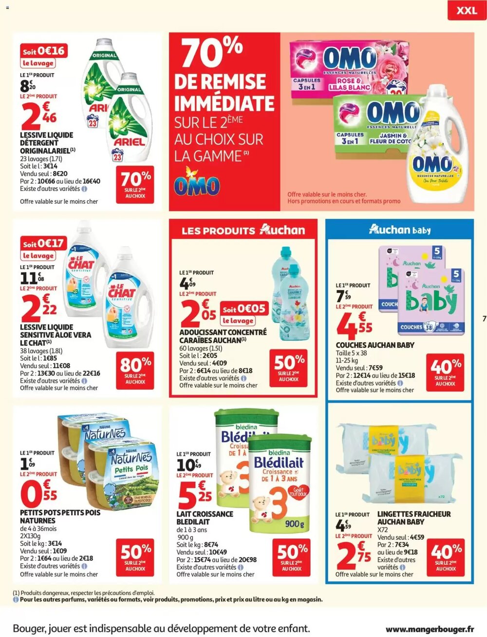 Prospectus promotionnel Auchan valable à partir du 24/02/2026 - Page 7.