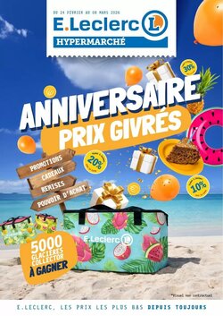Prospectus promotionnel E.Leclerc valable à partir du 24/02/2026