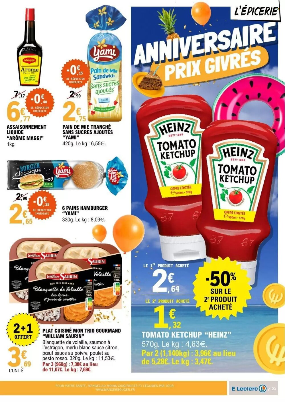 Prospectus promotionnel E.Leclerc valable à partir du 24/02/2026 - Page 23.