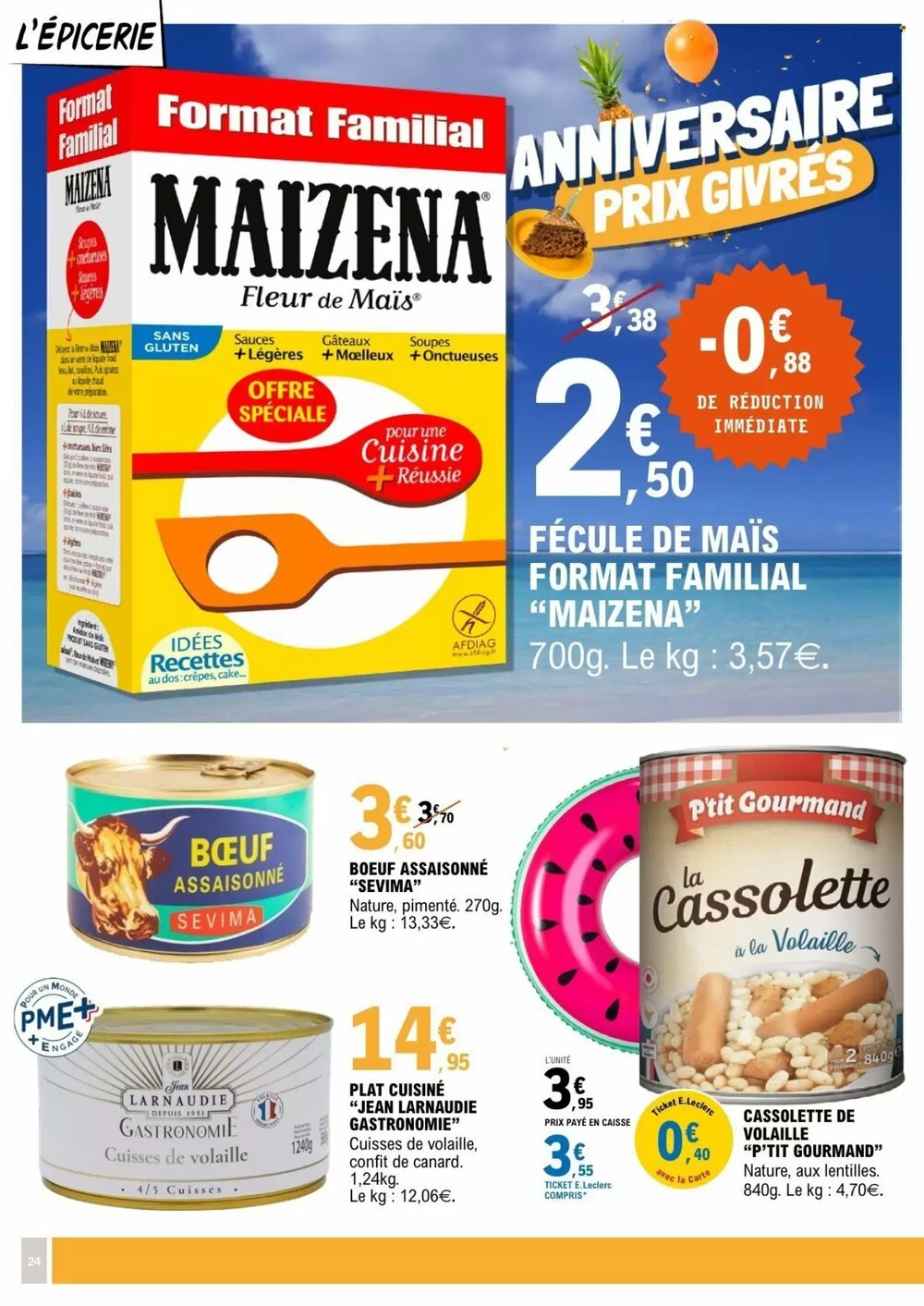 Prospectus promotionnel E.Leclerc valable à partir du 24/02/2026 - Page 24.