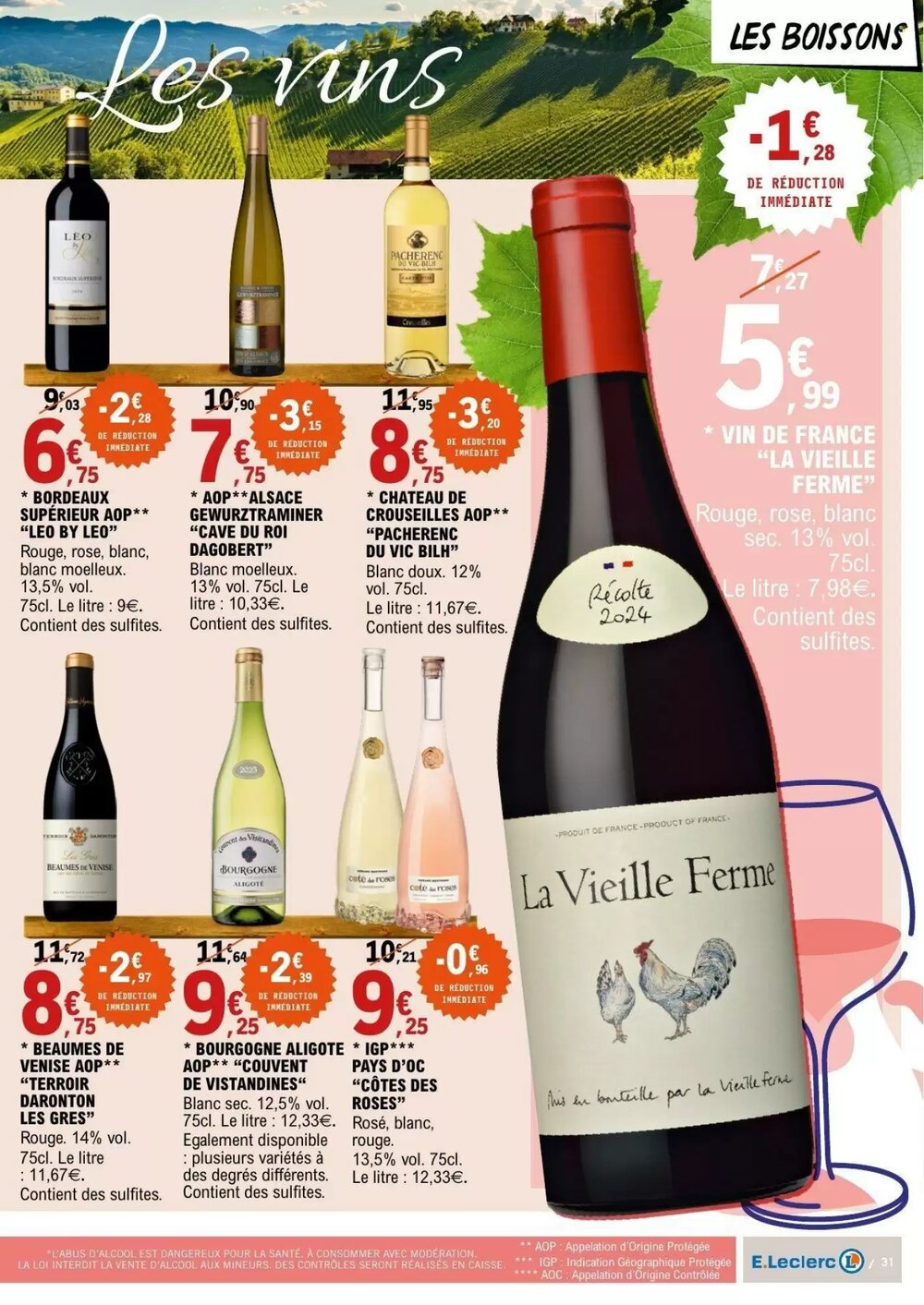 Prospectus promotionnel E.Leclerc valable à partir du 24/02/2026 - Page 31.