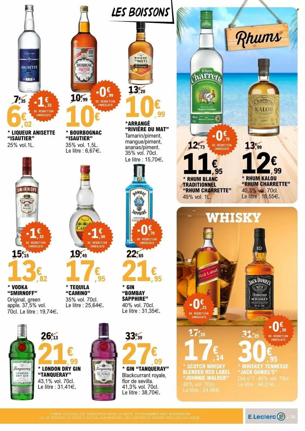 Prospectus promotionnel E.Leclerc valable à partir du 24/02/2026 - Page 33.