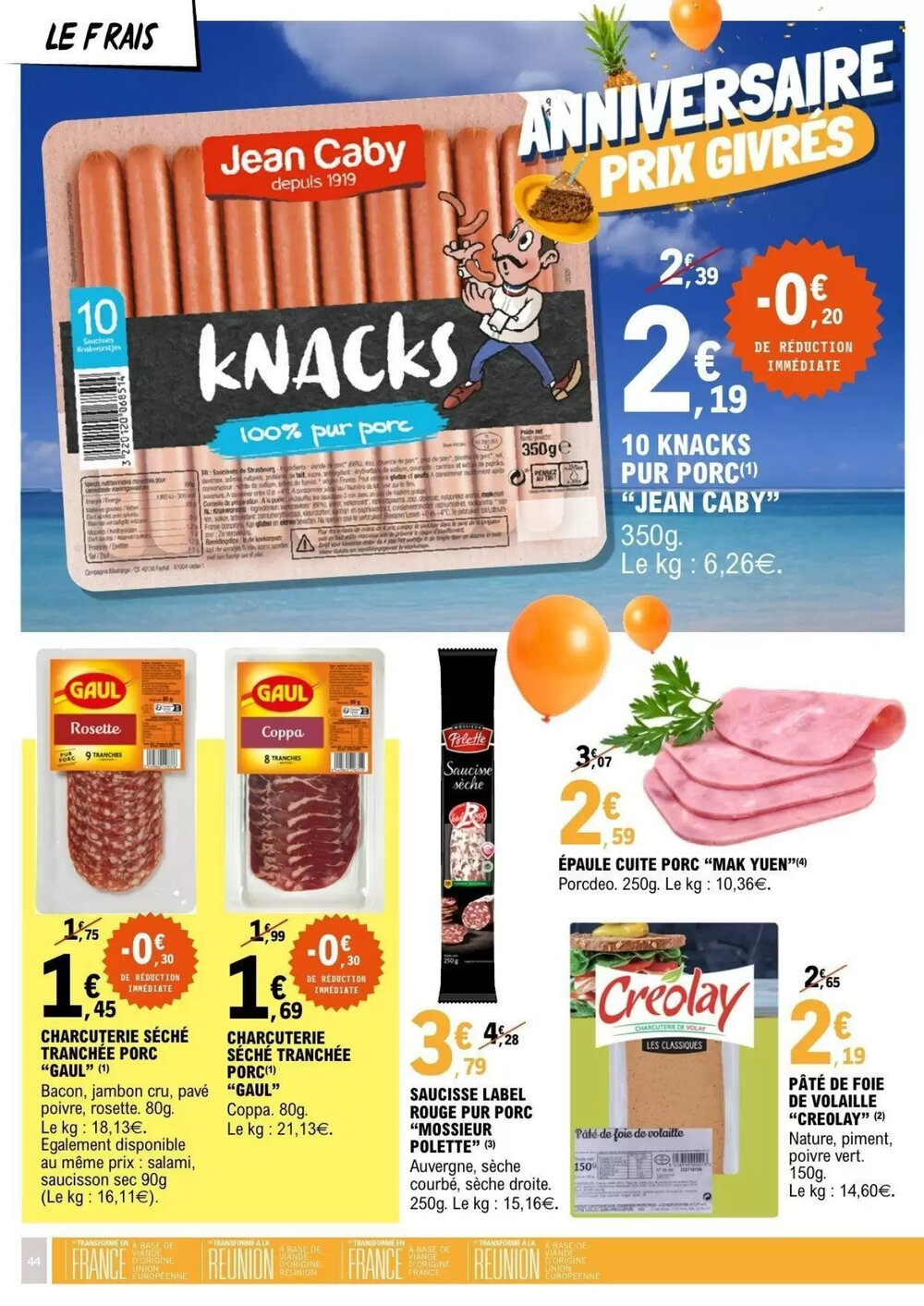 Prospectus promotionnel E.Leclerc valable à partir du 24/02/2026 - Page 44.