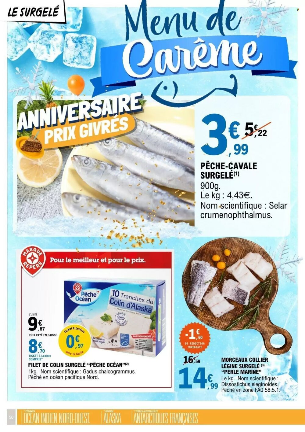 Prospectus promotionnel E.Leclerc valable à partir du 24/02/2026 - Page 50.