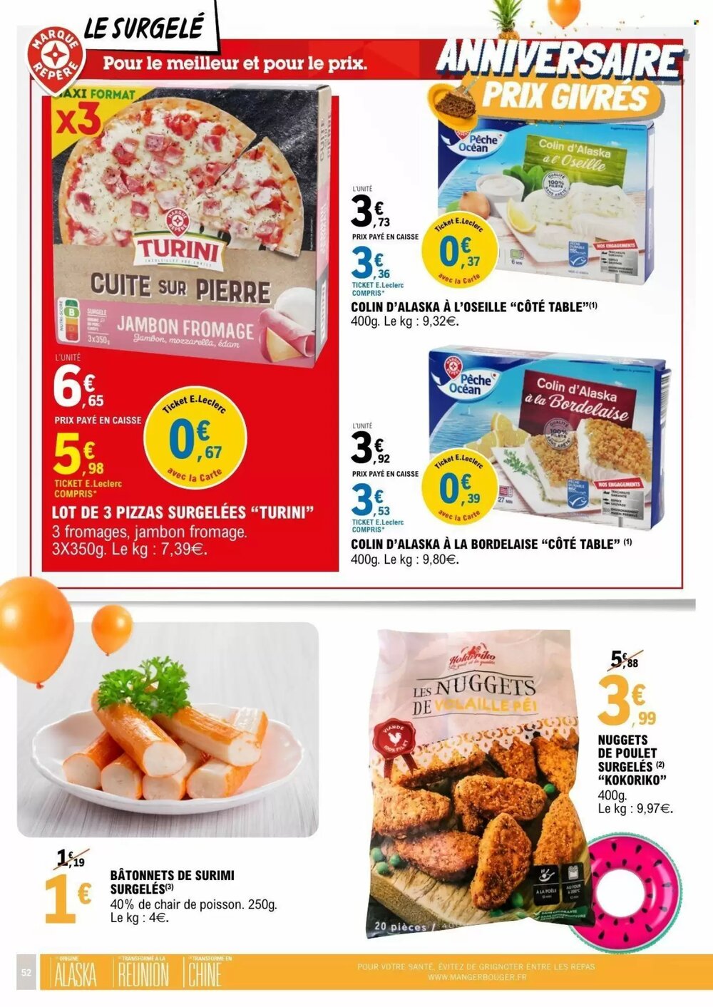 Prospectus promotionnel E.Leclerc valable à partir du 24/02/2026 - Page 52.
