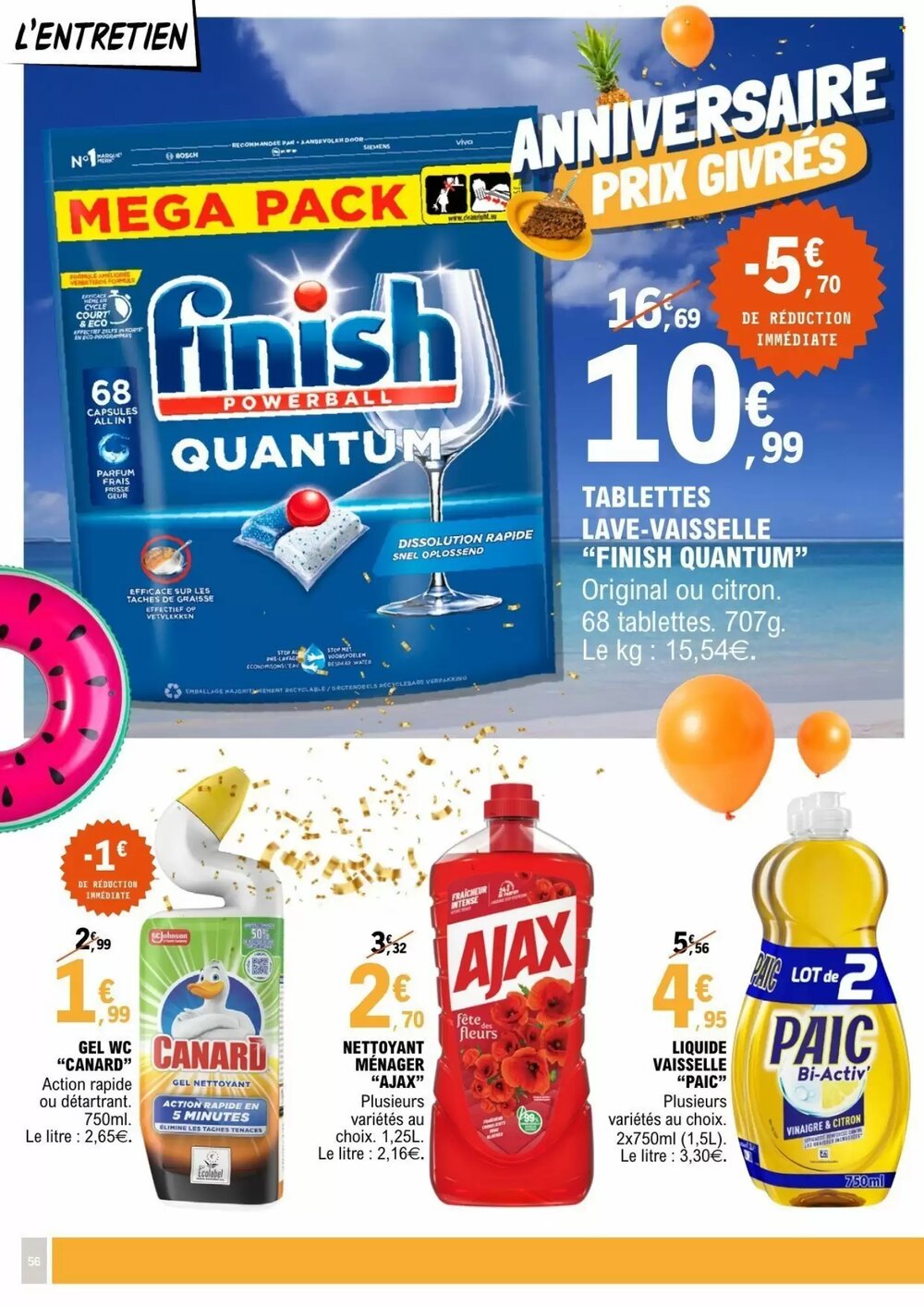 Prospectus promotionnel E.Leclerc valable à partir du 24/02/2026 - Page 56.