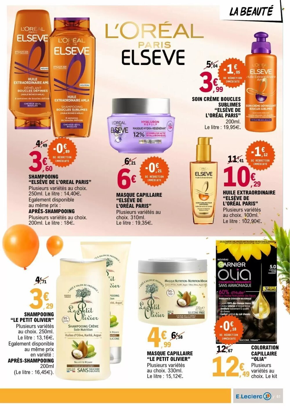 Prospectus promotionnel E.Leclerc valable à partir du 24/02/2026 - Page 61.