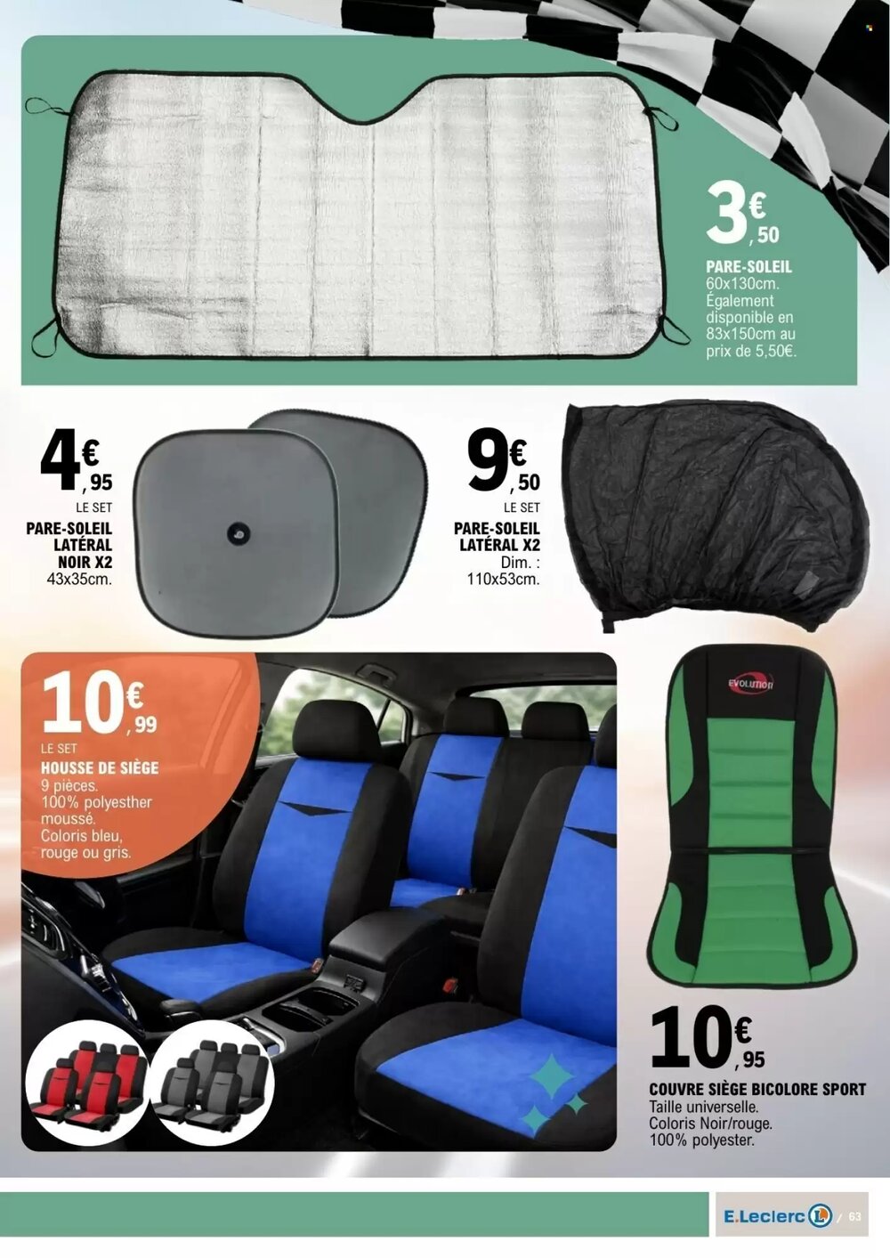 Prospectus promotionnel E.Leclerc valable à partir du 24/02/2026 - Page 63.