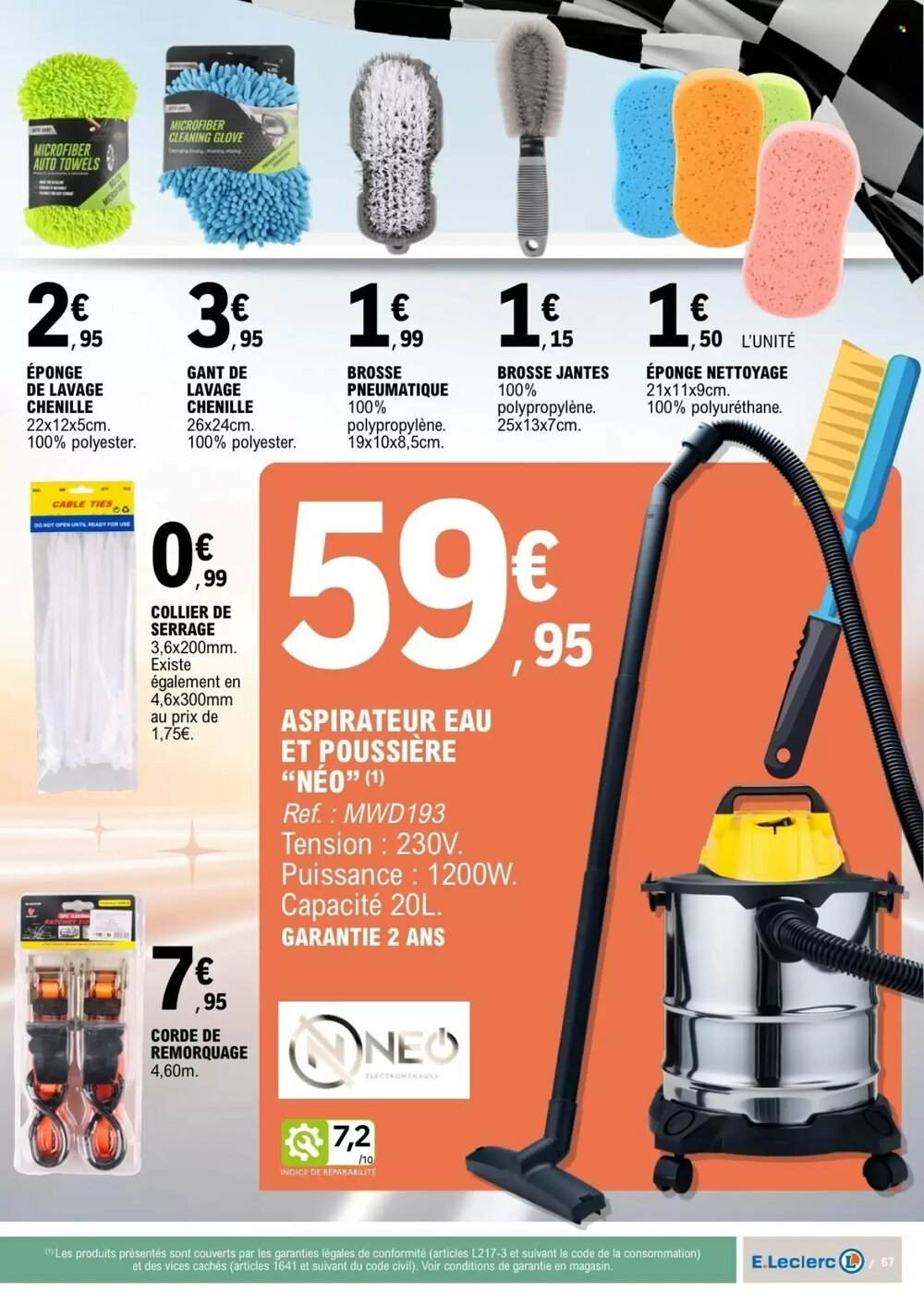 Prospectus promotionnel E.Leclerc valable à partir du 24/02/2026 - Page 67.