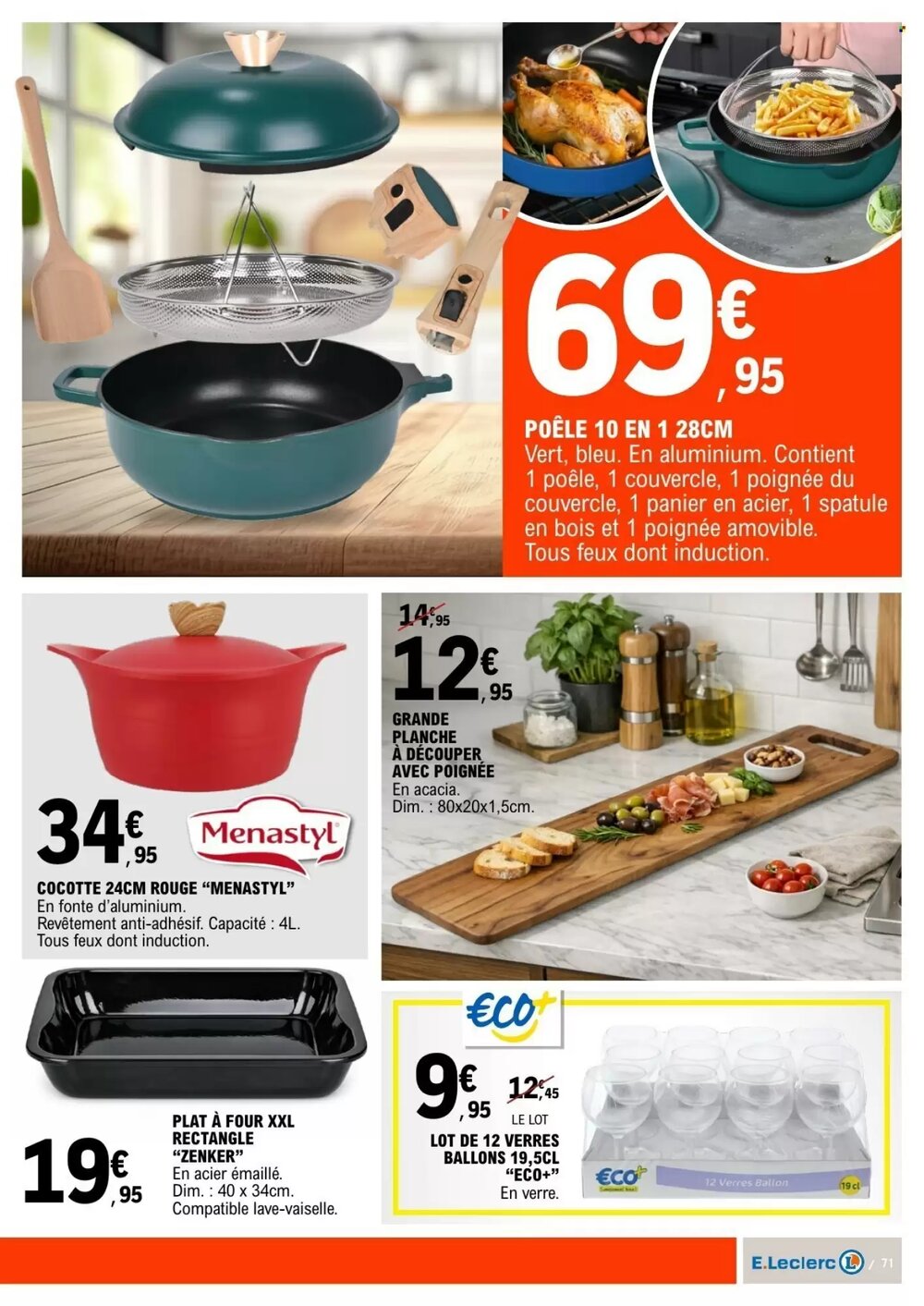 Prospectus promotionnel E.Leclerc valable à partir du 24/02/2026 - Page 71.