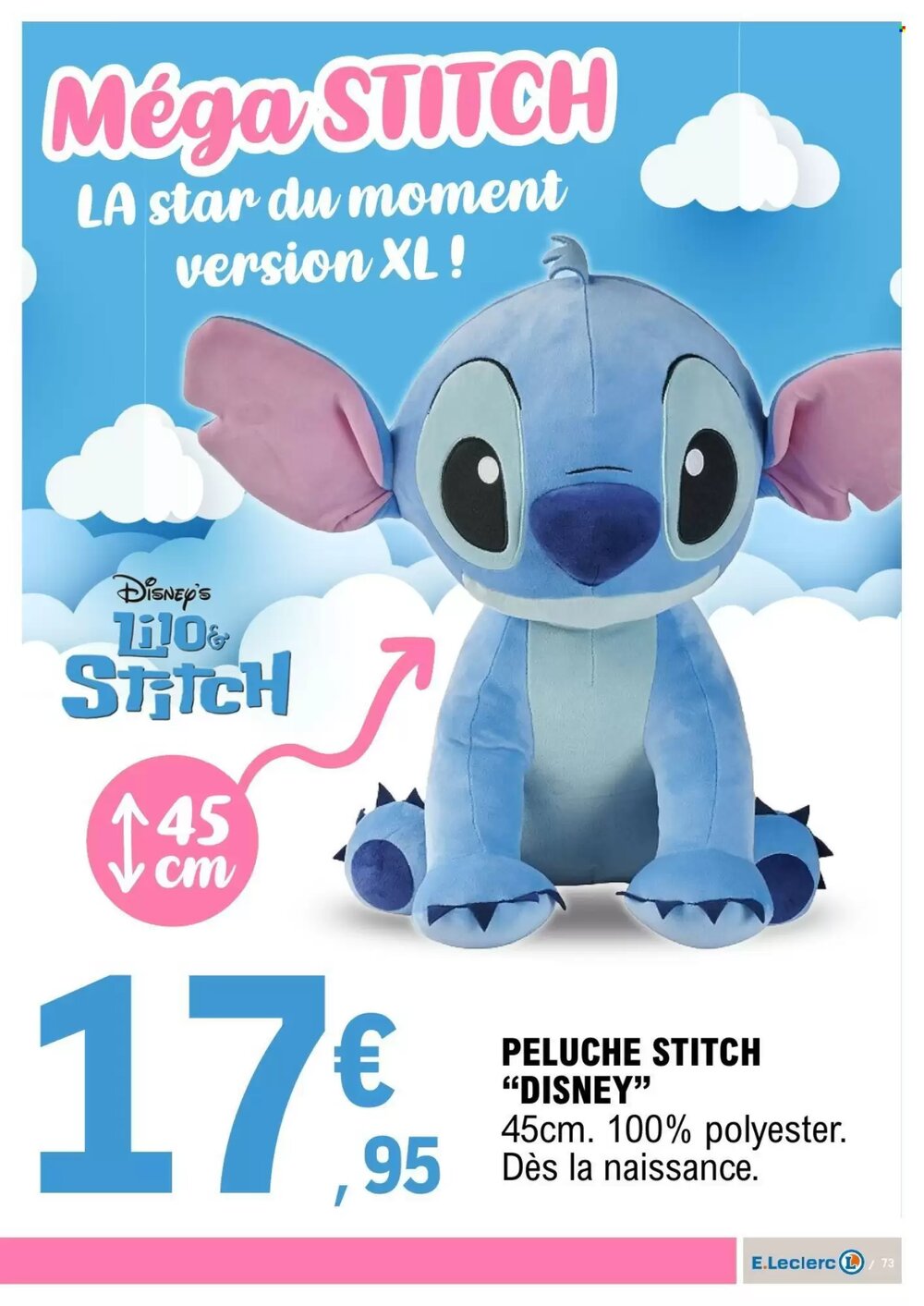 Prospectus promotionnel E.Leclerc valable à partir du 24/02/2026 - Page 73.