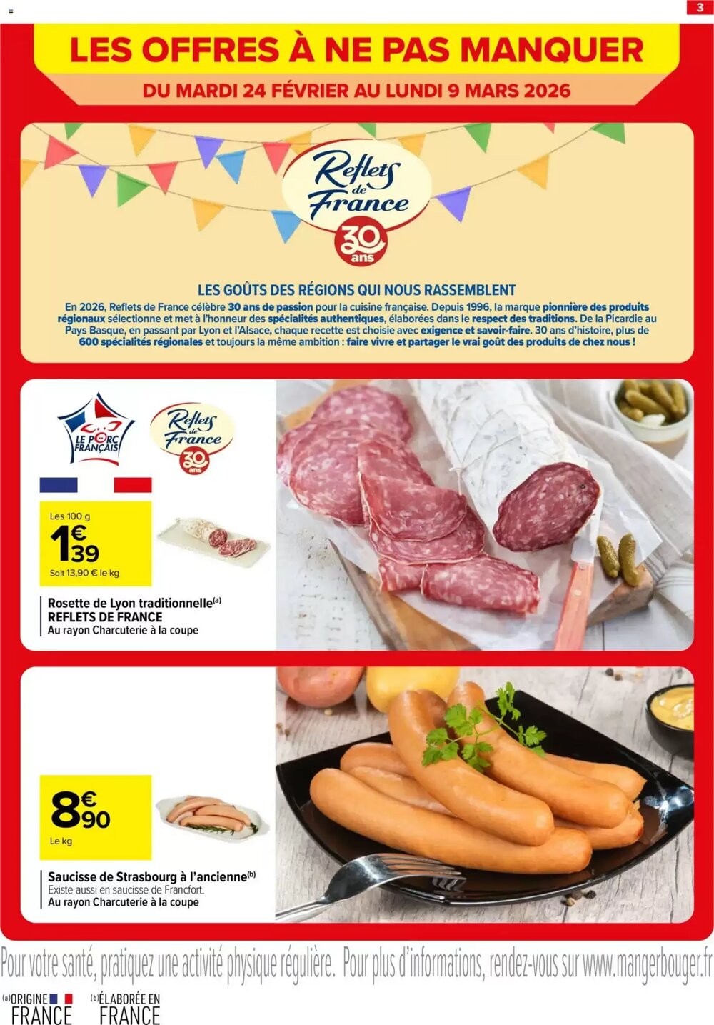 Prospectus promotionnel Carrefour valable à partir du 24/02/2026 - Page 3.