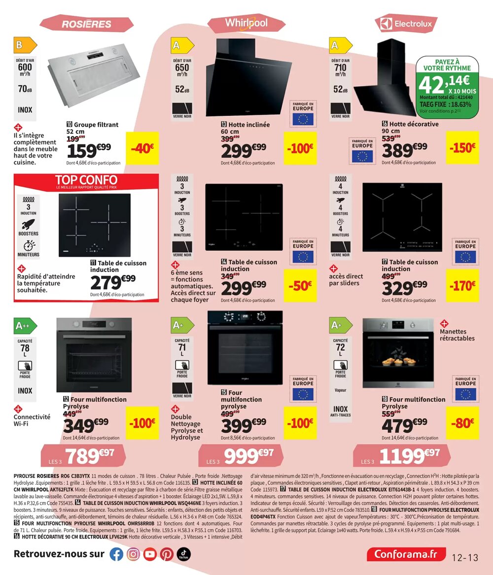 Prospectus promotionnel Conforama valable à partir du 24/02/2026 - Page 13.