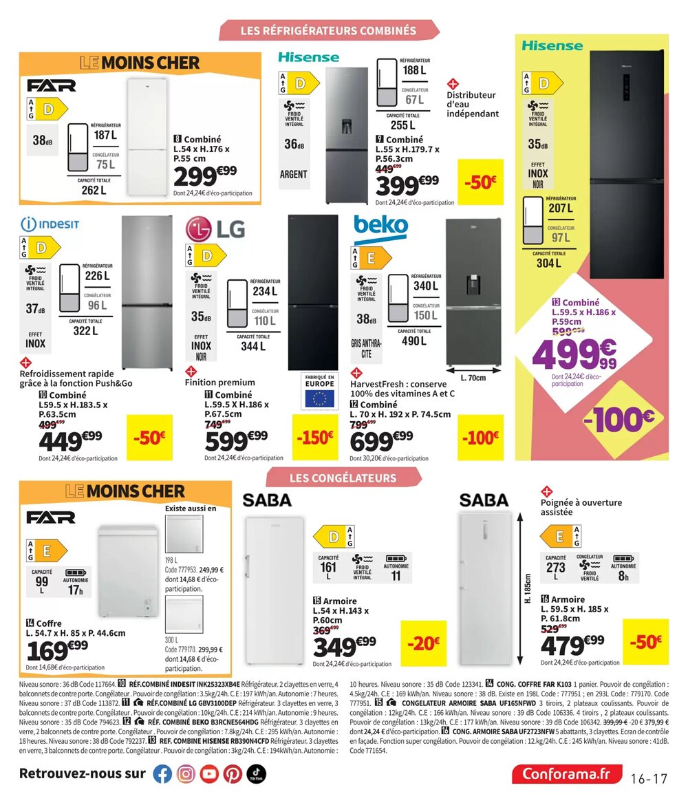 Prospectus promotionnel Conforama valable à partir du 24/02/2026 - Page 17.
