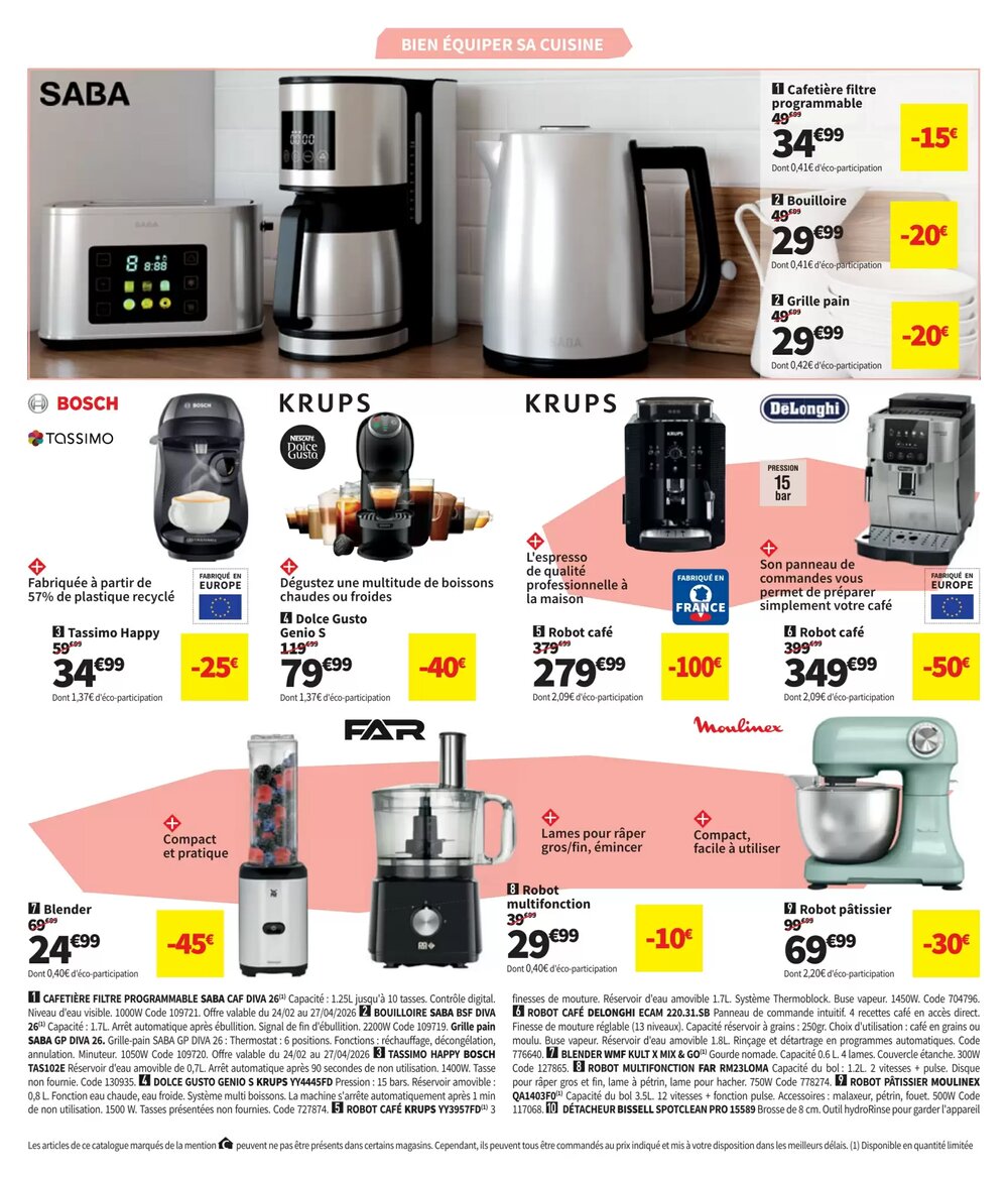 Prospectus promotionnel Conforama valable à partir du 24/02/2026 - Page 22.