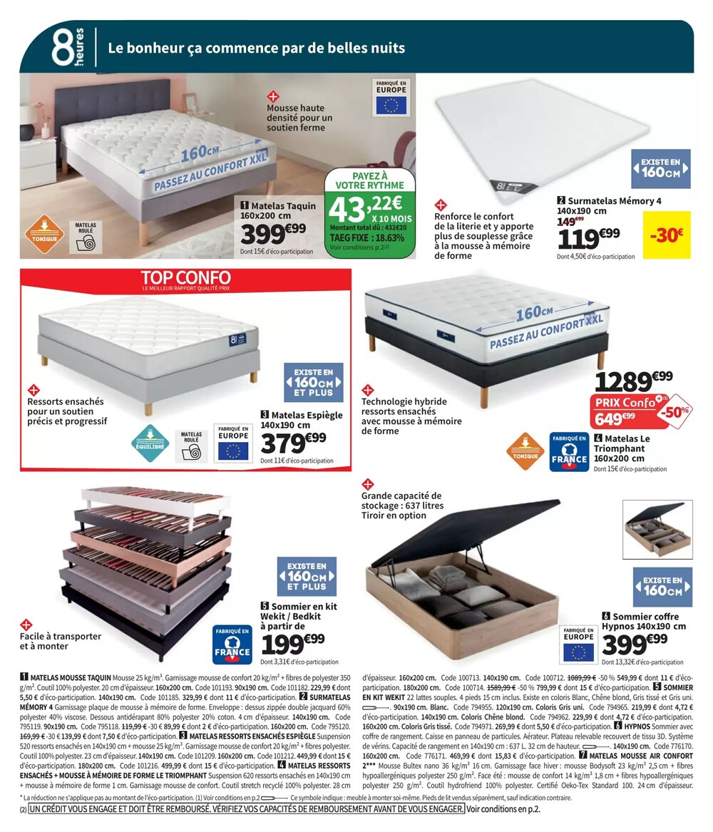 Prospectus promotionnel Conforama valable à partir du 24/02/2026 - Page 32.