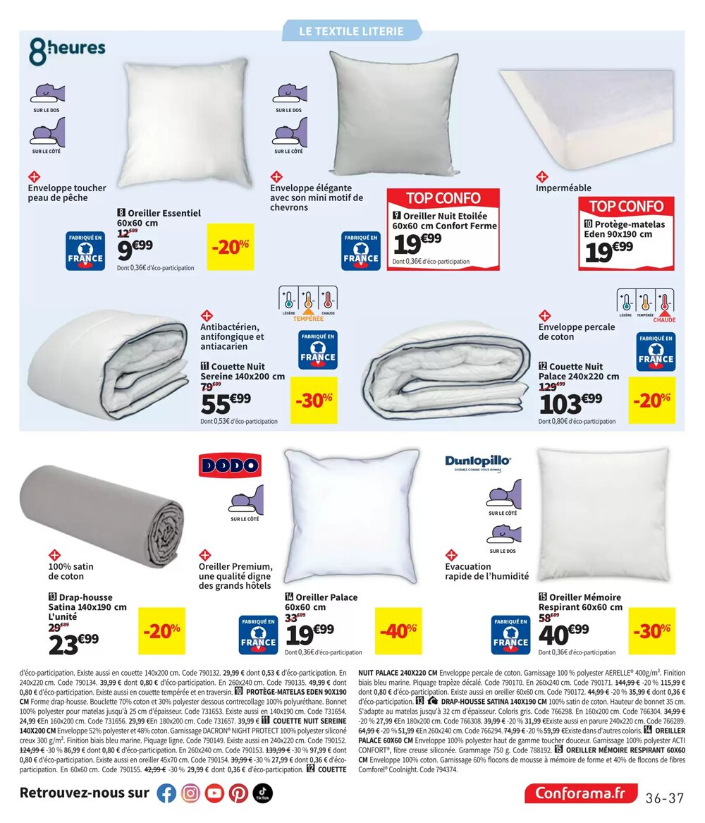 Prospectus promotionnel Conforama valable à partir du 24/02/2026 - Page 37.