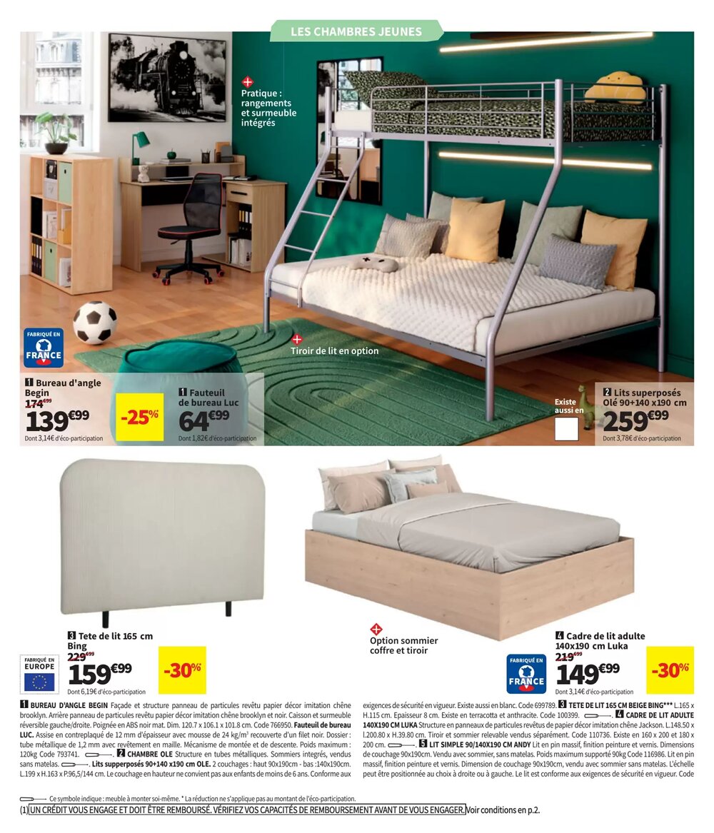 Prospectus promotionnel Conforama valable à partir du 24/02/2026 - Page 40.