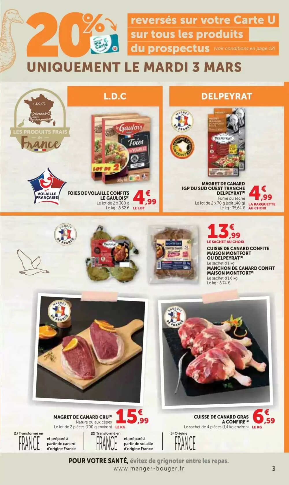 Prospectus promotionnel Super U valable à partir du 24/02/2026 - Page 3.